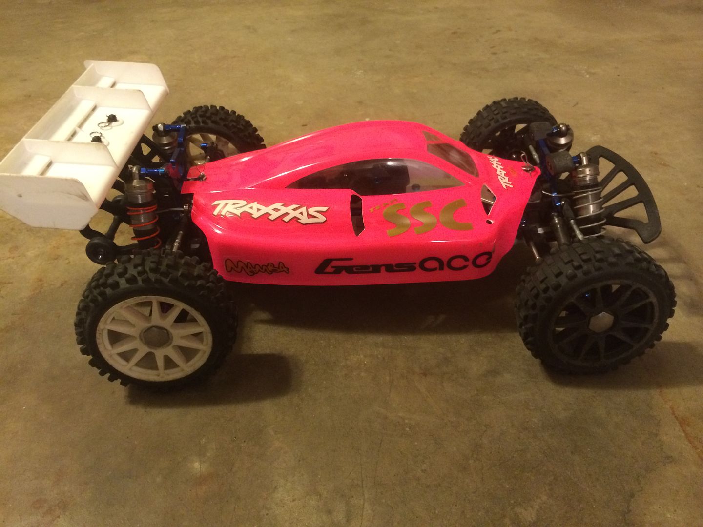 traxxas slash grave digger body